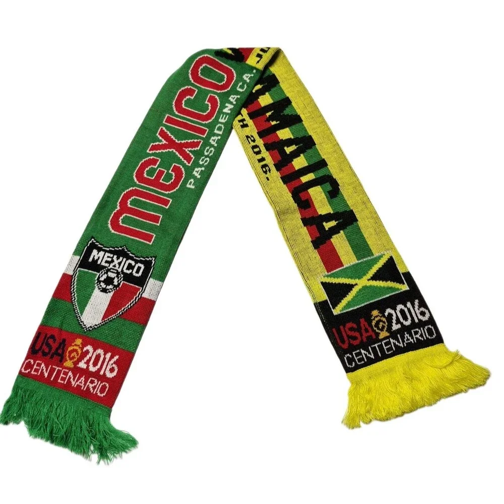 Mexico vs Jamaica Scarf Copa America Centenario 2016 Pasadena CA Rose Bowl